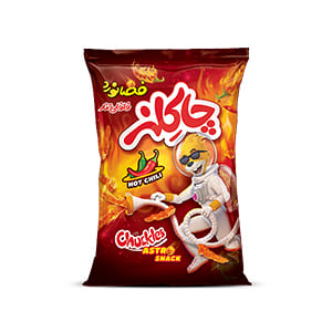 مُنتَج أسترو، وجبة خفيفة بالفلفل الحار، 40 جرام مُنتَج أسترو، وجبة خفيفة بالفلفل الحار، 40 جرام